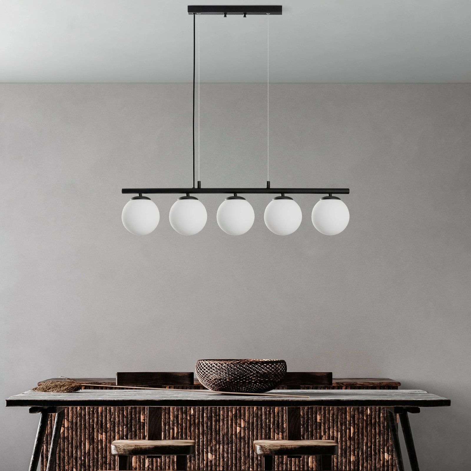 Llambë tavani Opviq, Dual, 13763, ngjyrë e zezë