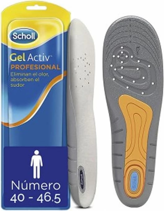 Shtresa xheli për këpucë Scholl GelActiv Professional për meshkuj, 1 palë