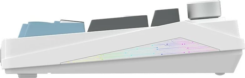 Kasë mekanike Aqirys Atria, 96%, 95 taste, RGB, USB Type-C, e bardhë