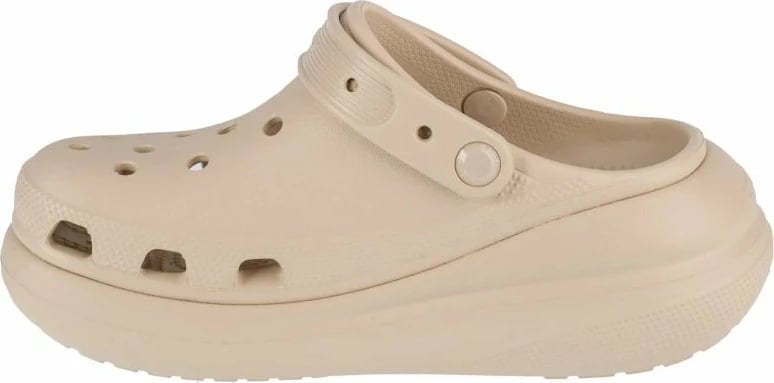 Papuqe për femra Crocs, ngjyrë krem