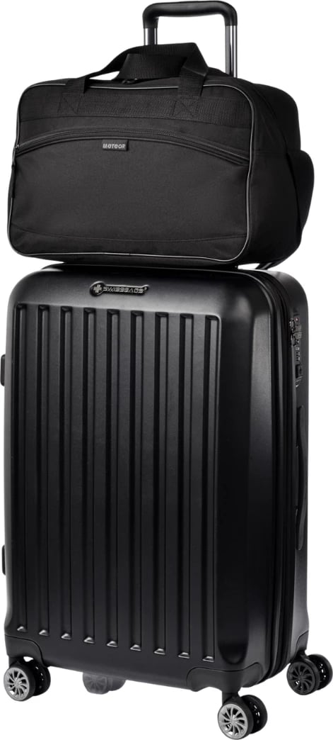 Çantë sportive unisex Meteor, e zezë Çantë sportive unisex Meteor, e zezë