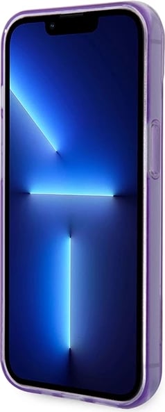 Mbështjellës Guess GUHCP14MHGCOU për iPhone 14 Plus 6.7", vjollcë, hardcase translucent Mbështjellës Guess GUHCP14MHGCOU për iPhone 14 Plus 6.7", vjollcë, hardcase translucent