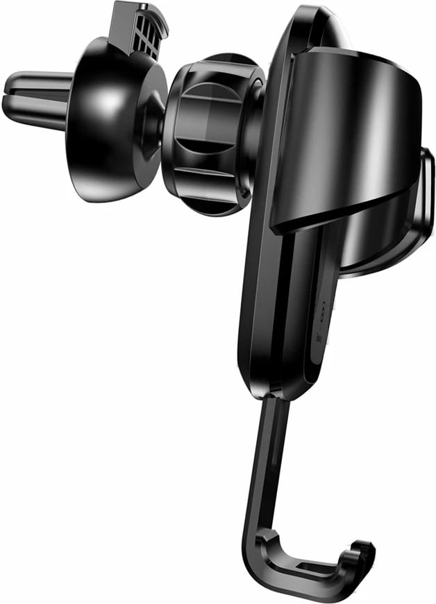 Mbajtës graviteti për celular Baseus SUYL-01, për grilë ventilimi, i zi