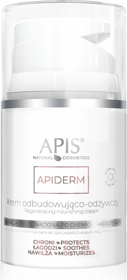Krem fytyre për femra APIS Apiderm Cream Rebuilding and Nourishing for Day SPF10, 50ml