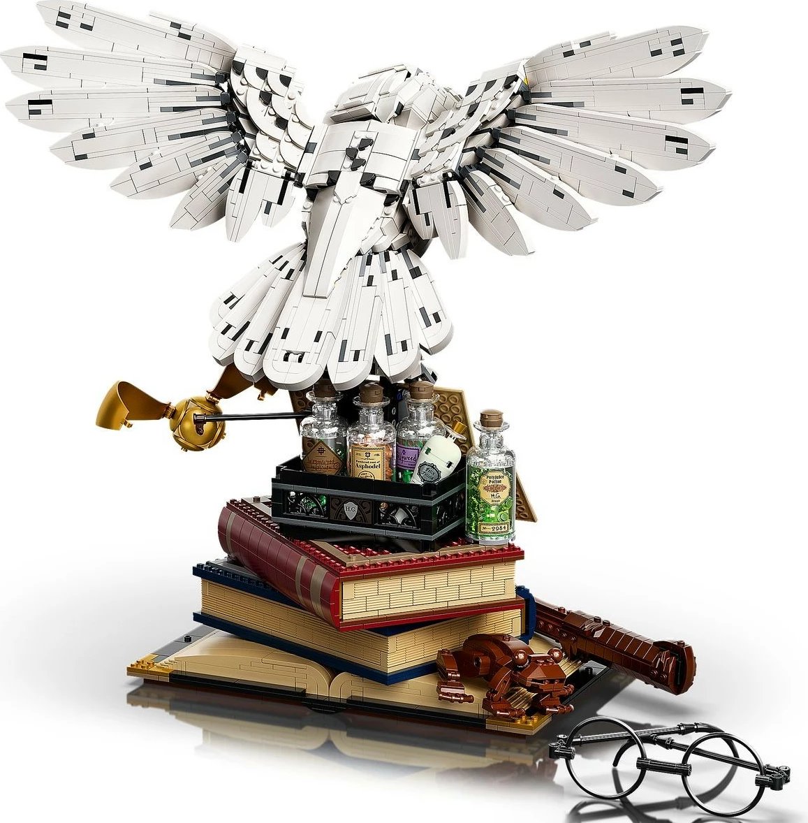 Set LEGO Harry Potter Hogwarts Icons - Hedwig, 76391, 3010 pjesë, Collector's Edition