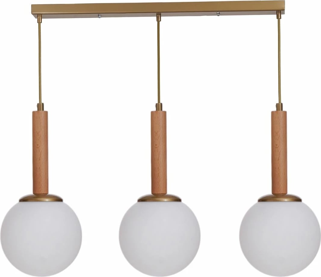 Llambë tavani Opviq, 9073-5, e bardhë, lisi, ari