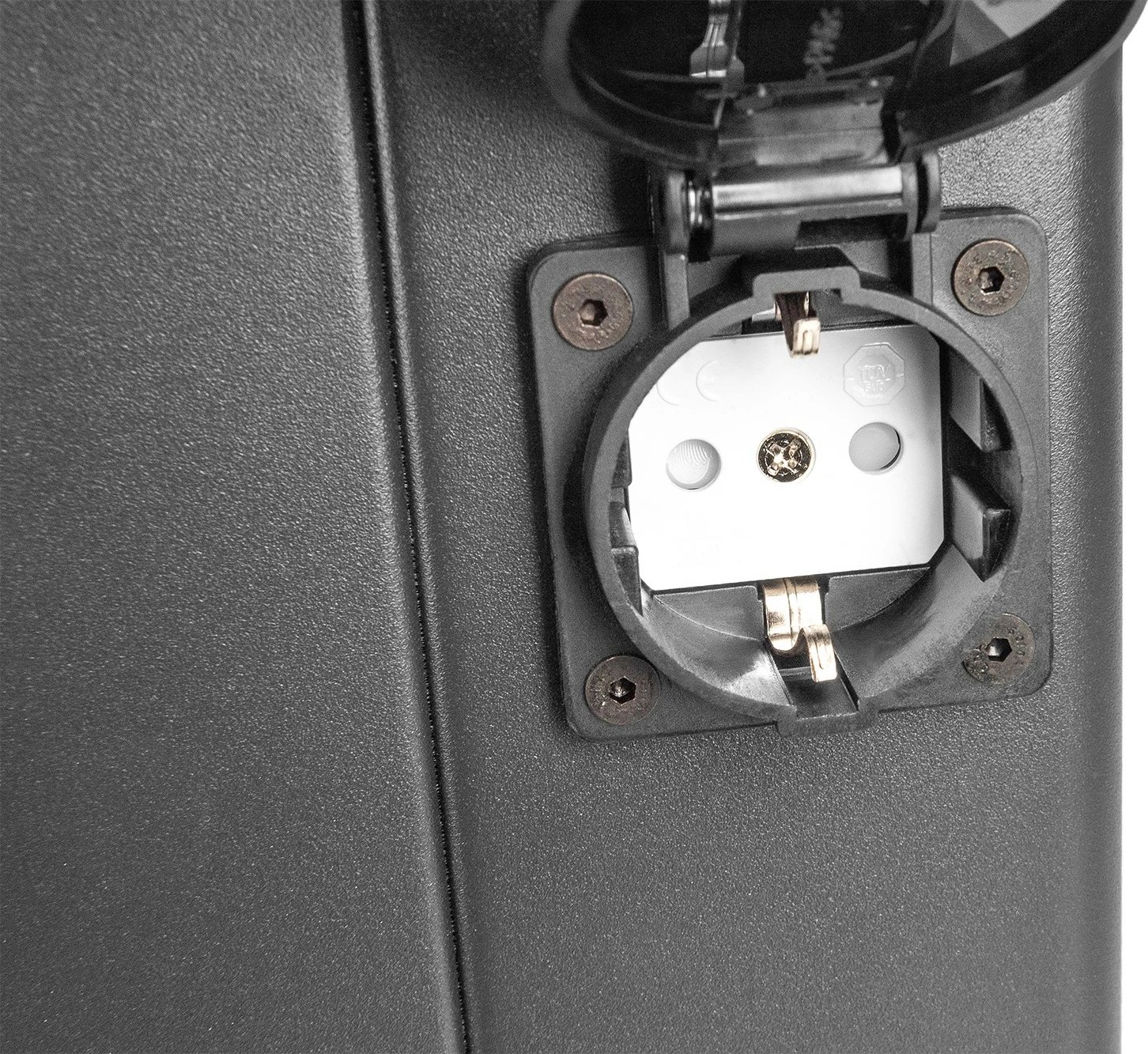 Kasë karikimi Digitus për 16 tabletë deri 14 inç, USB-A, me rrota, e zezë