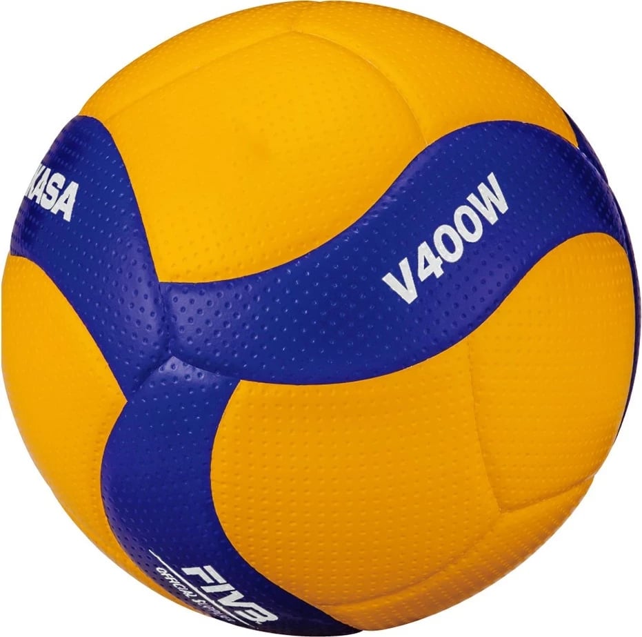 Top volejbolli Mikasa V400W, madhësia 4, Blu