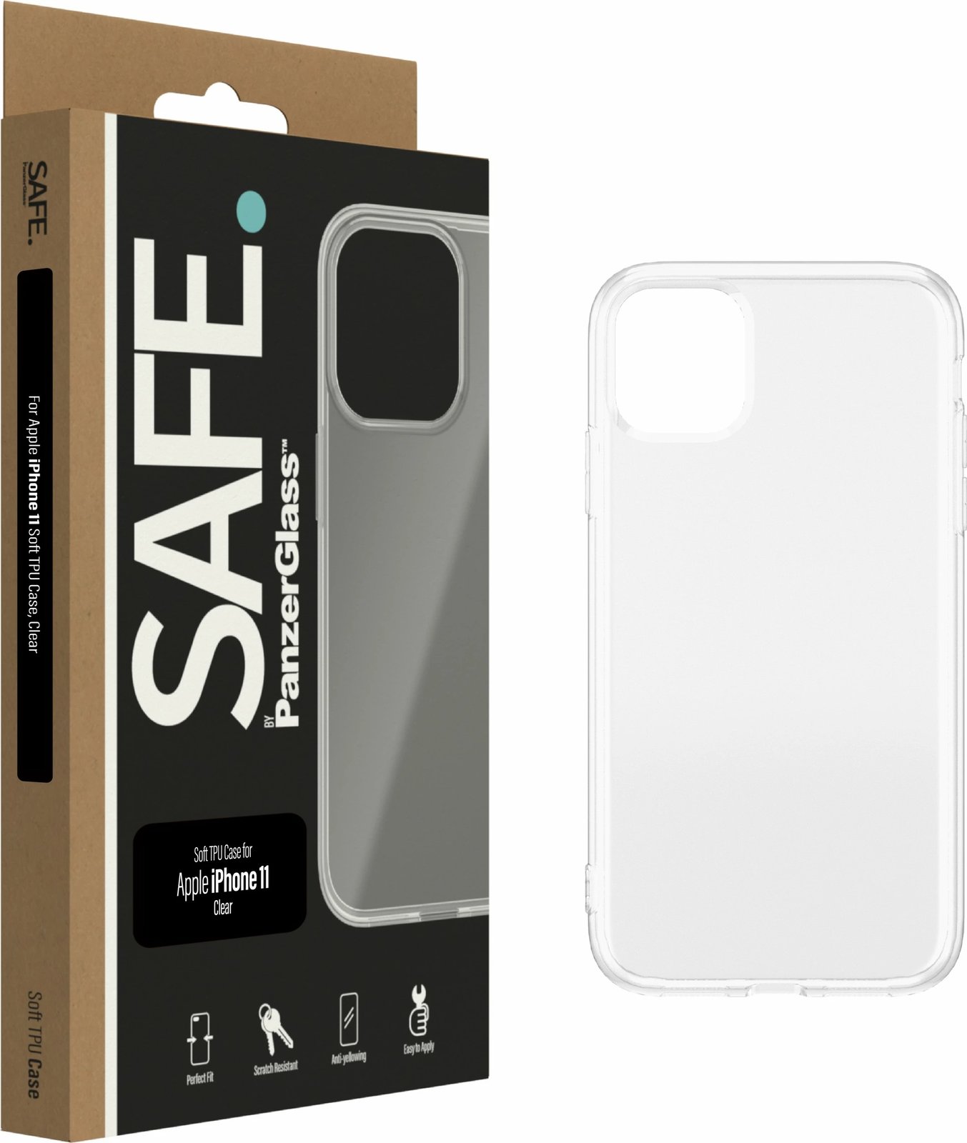 Mbështjellës PanzerGlass për Apple, TPU, transparent