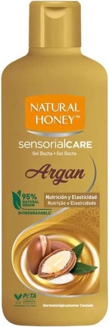 Xhel dushi Natural Honey Sensorial Care Argan 600ml Xhel dushi Natural Honey Sensorial Care Argan 600ml