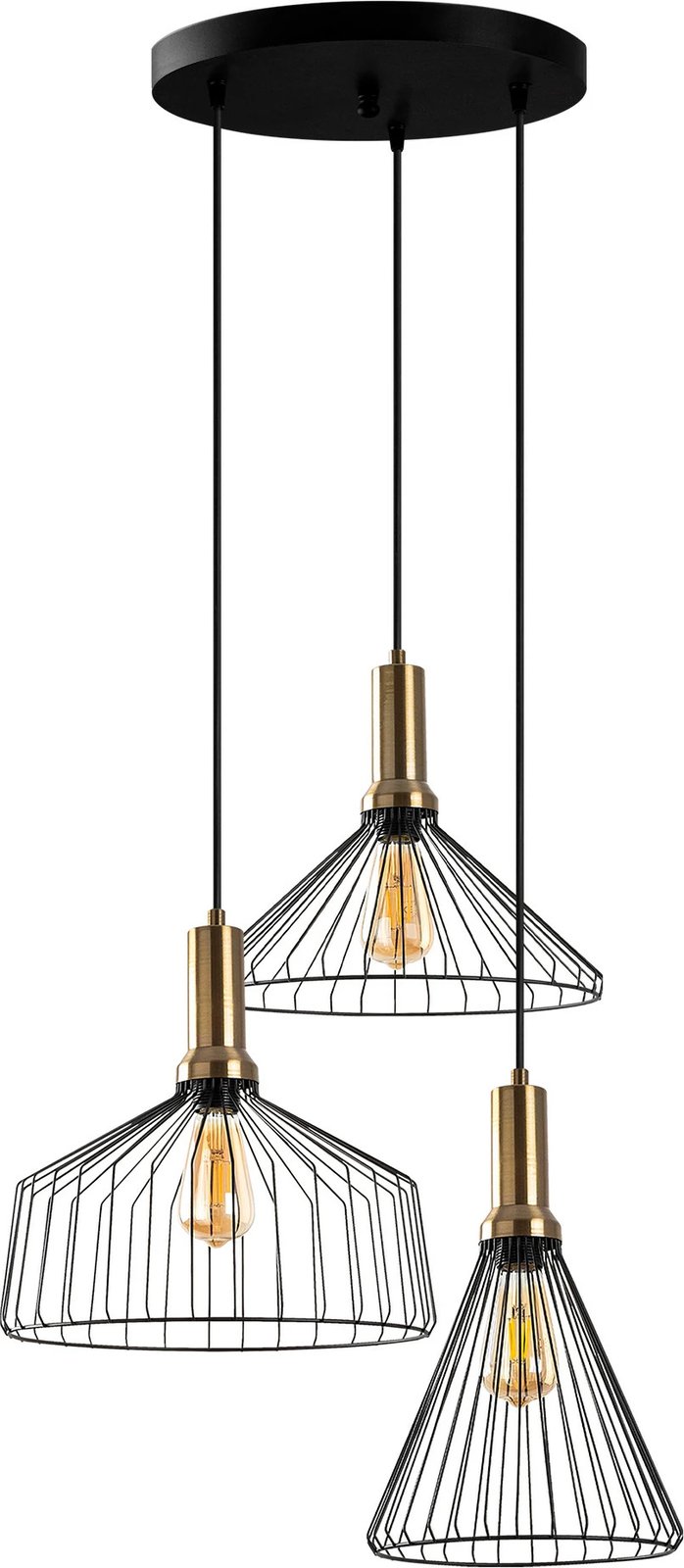 Llambë tavani Opviq, Dear - 11215, ngjyrë e zezë dhe antike