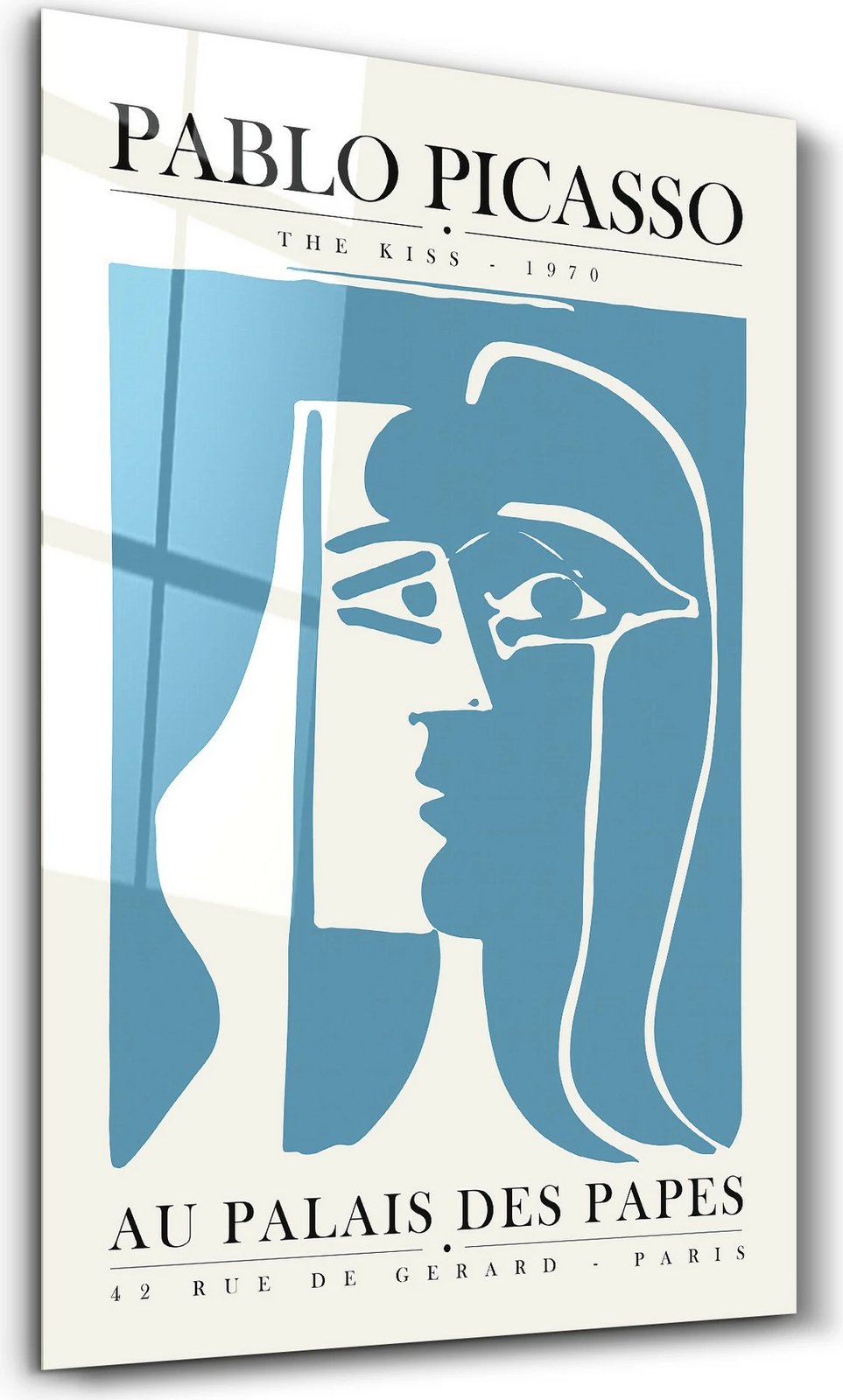 Pikturë dekorative prej xhami të temperuar, Wallity SPR-1154, 46x72cm