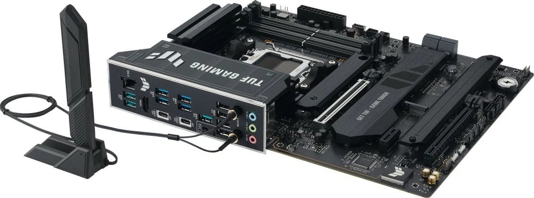 Pllakë amë Asus TUF GAMING X870E-PLUS WIFI7, Socket AM5, DDR5, ATX, e zezë