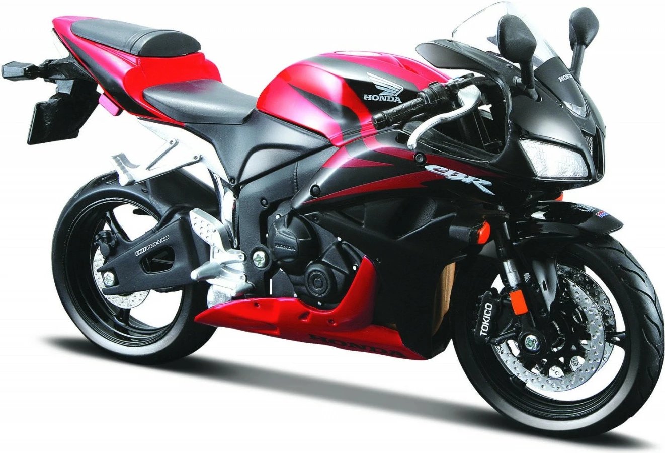Model motori Maisto Honda CBR 600 RR 1:12, metal, Kuqe