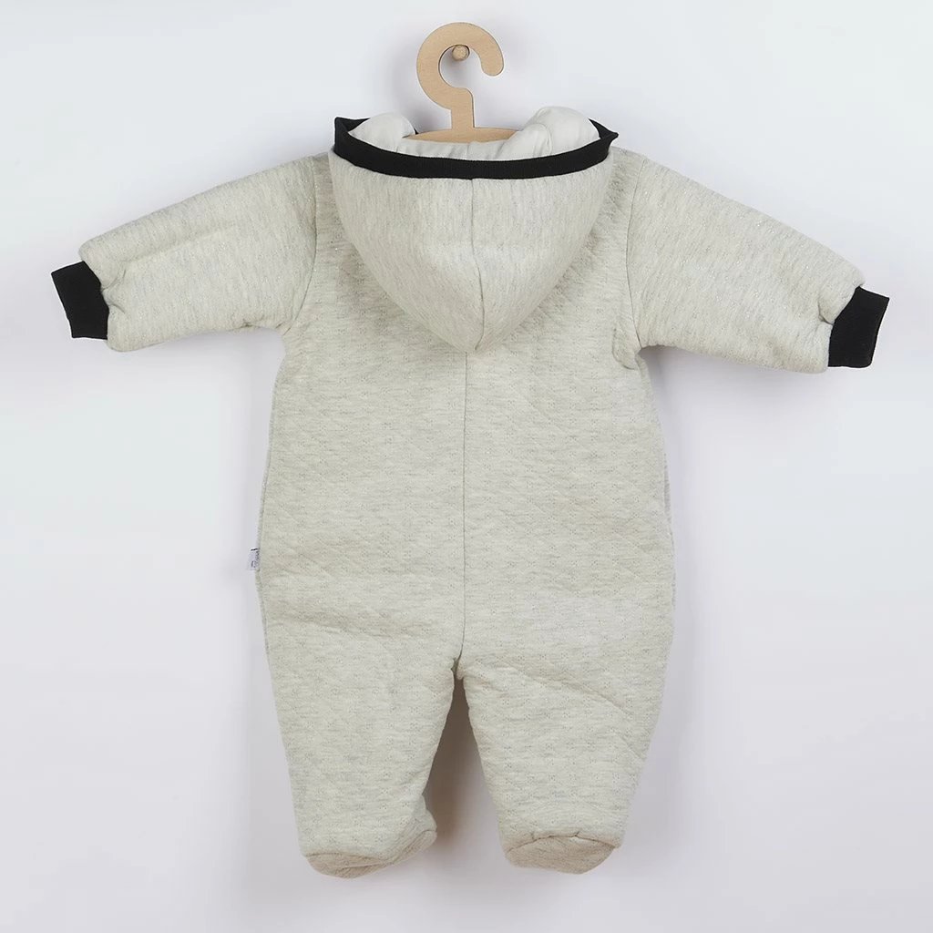 Kombinezon dimri bebe me kapuç, KOALA, Star Vibes, madhësia 74 (6-9m), rozë