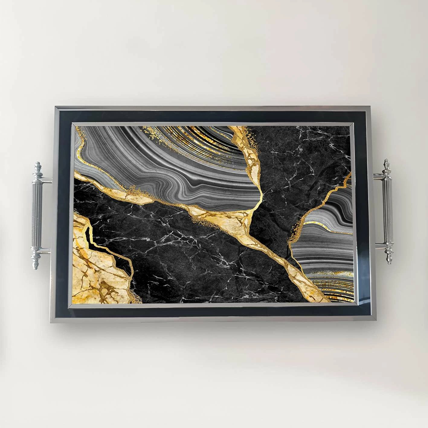 Tabaka xhami Aberto Design, shumëngjyrëshe, TPG10010 Tabaka xhami Aberto Design, shumëngjyrëshe, TPG10010