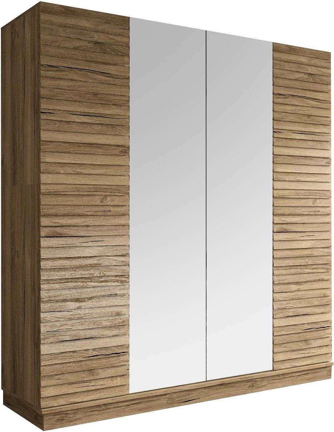 Dollap garderobe Skye Decor, ngjyrë arre, FRN-7019-1