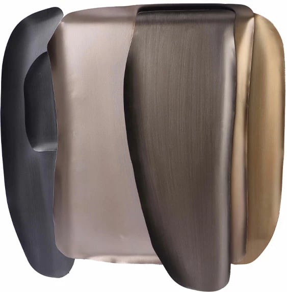 Dekor muri Dreamscape, metal shumëngjyrësh, 68x3x70cm