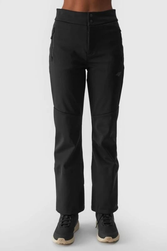 Pantallona ski për femra 4f, të zeza