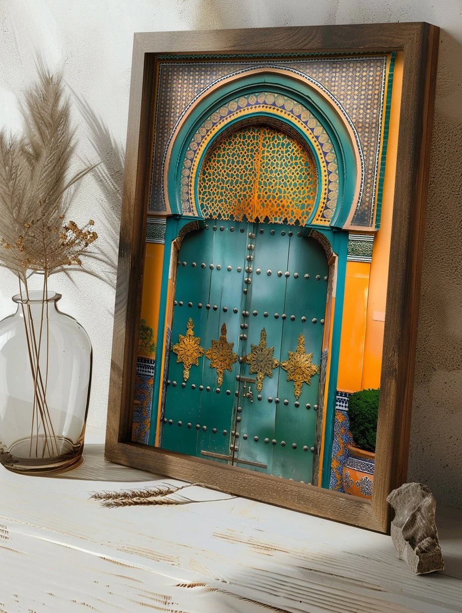 Pikturë dekorative me kornizë MDF, Wallity, GE120-L