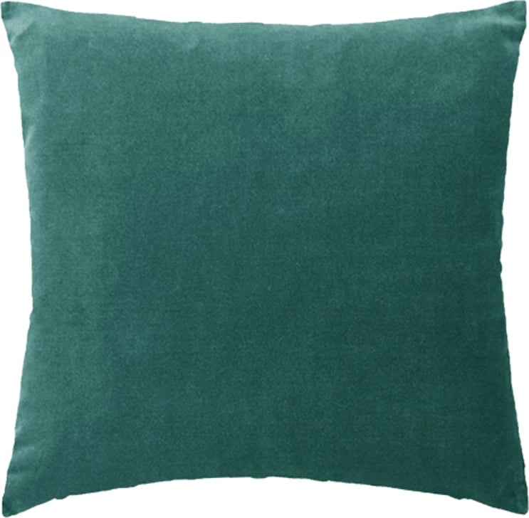 Jastëk dekorativ Seri, kadife, ngjyrë smeraldi, 45x45cm