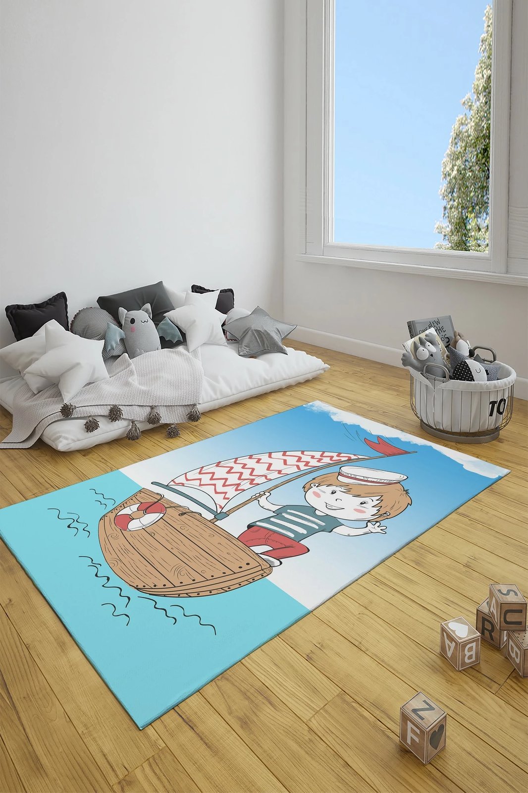 Qilim për fëmijë, shumëngjyrësh, Conceptum Hypnose CT-3036, 80x150cm Qilim për fëmijë, shumëngjyrësh, Conceptum Hypnose CT-3036, 80x150cm