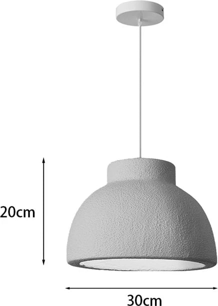 Llambë tavani Jenila, E27, bezhë, 30x20cm