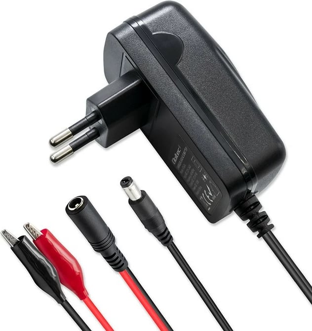 Karikues automatik baterie Qoltec 52424, 12V, 1.5A, LED, i zi