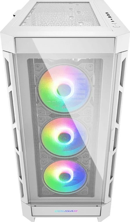 Kasë Cougar Duoface Pro ARGB, Midi Tower, e bardhë