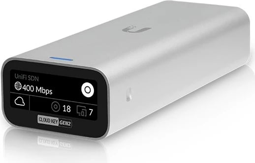 Pajisje menaxhimi rrjeti Ubiquiti UniFi Cloud Key Gen2, 2GB, e argjendtë