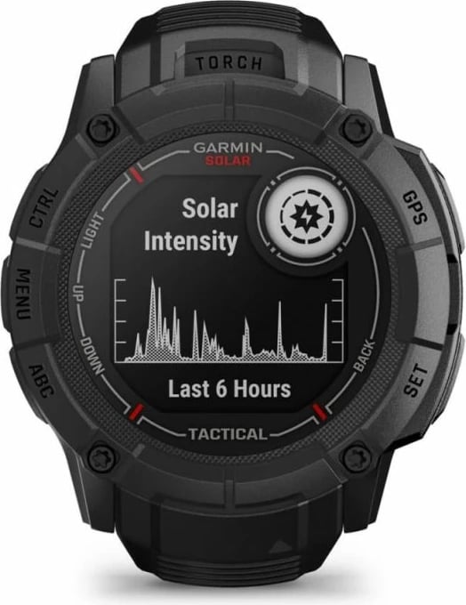 Orë sportive Garmin Instinct 2X Solar Tactical Edition, e zezë