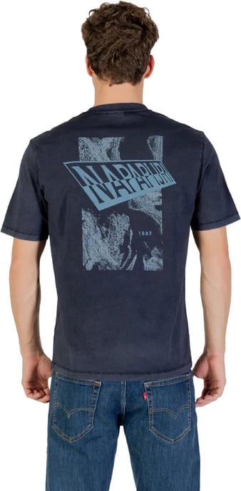 Maicë Napapijri për meshkuj, blu