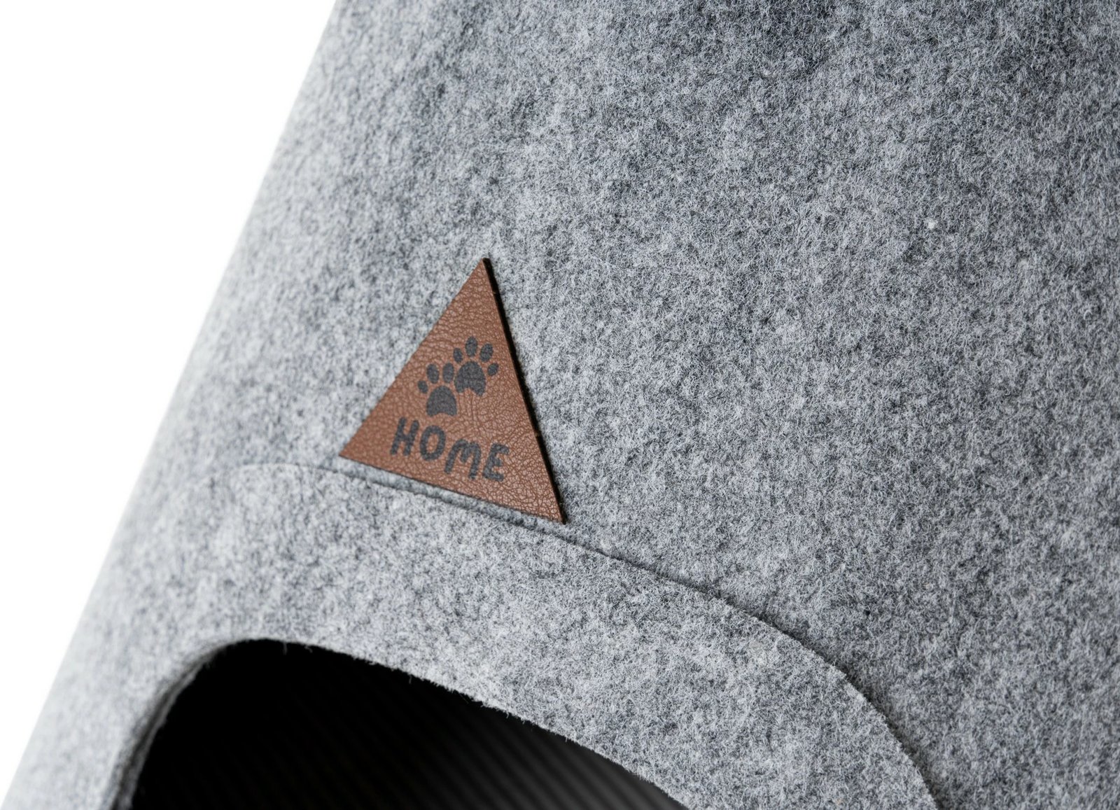 Shtrat për mace prej ndjese, ngjyrë gri, Paws & Whiskers, CATHOMEL, 50x50x60cm