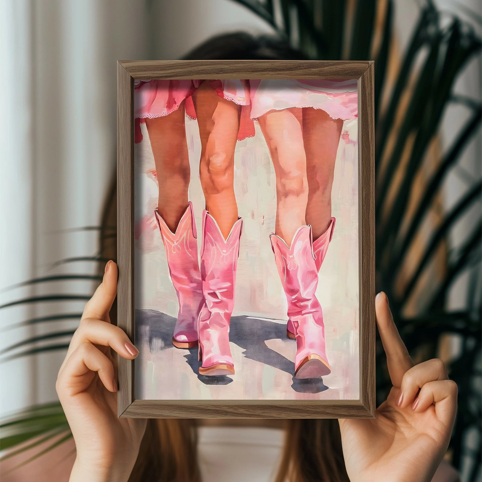 Pikturë dekorative me kornizë MDF, Wallity, GE084-L