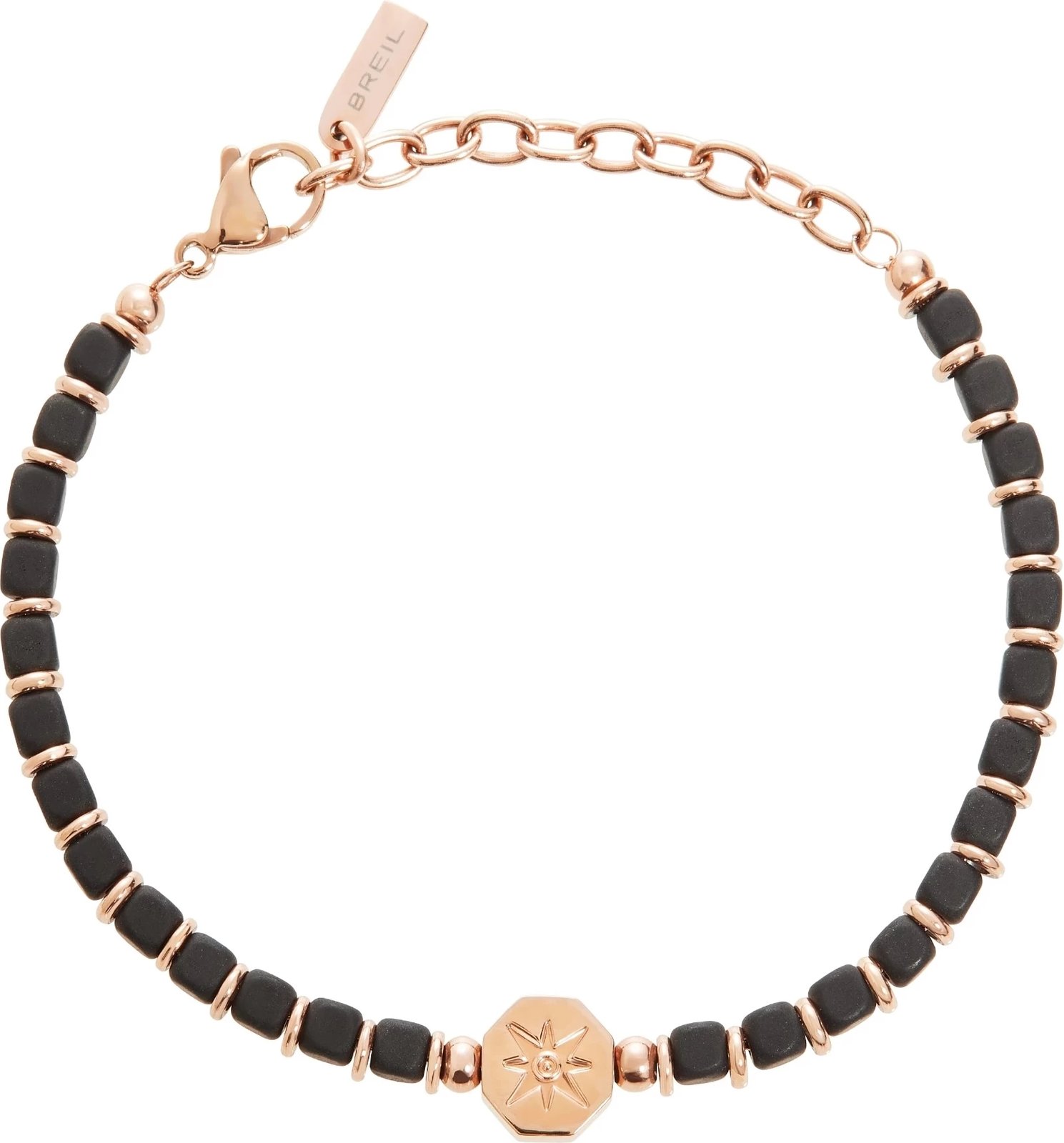Byzylyk për meshkuj BREIL JEWELS TJ3264, rozë e zezë