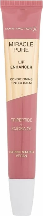 Balsam për buzë Max Factor Miracle Pure Lip Enhancer 050 Pink Matcha për femra 12ml