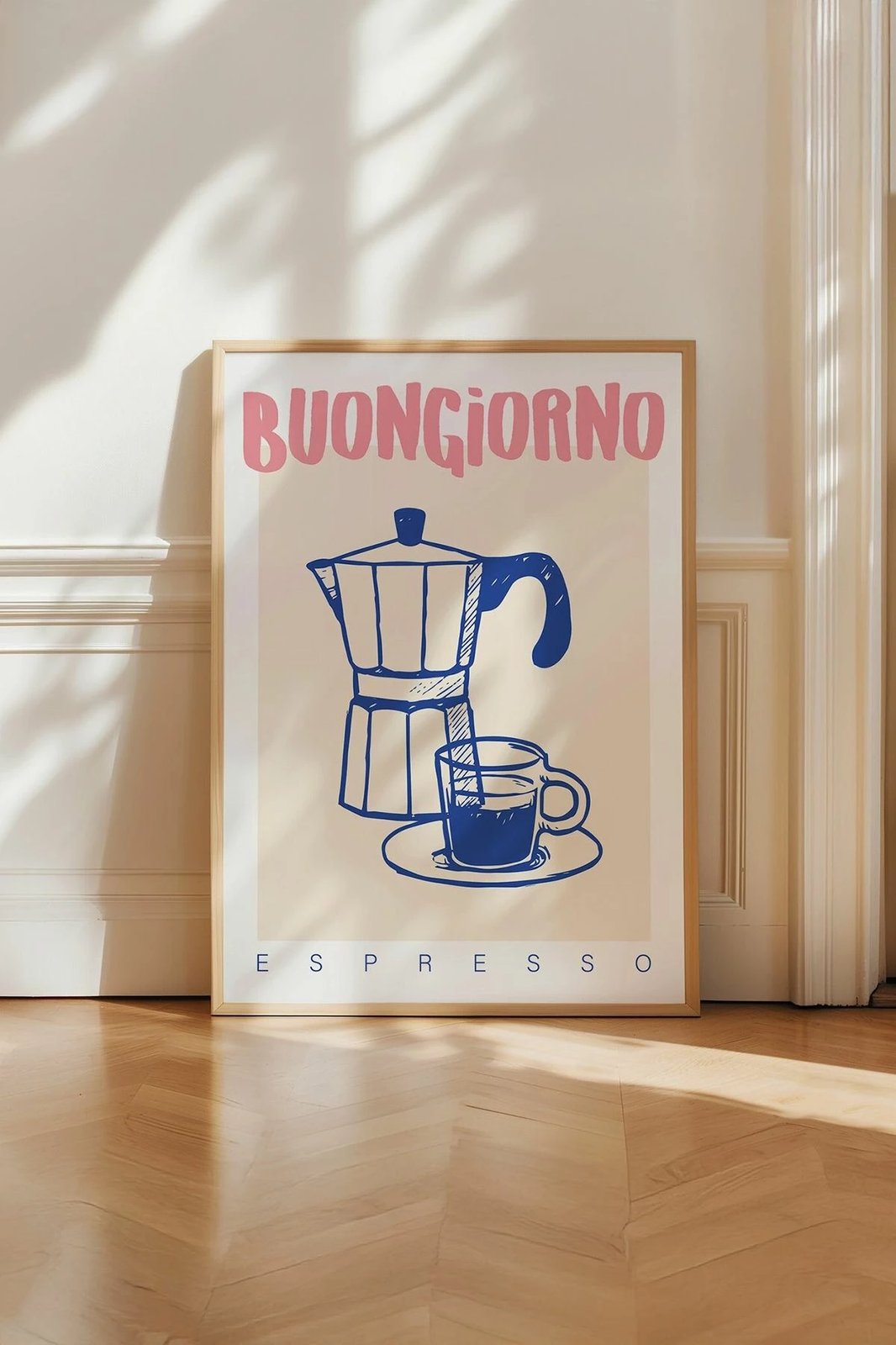 Pikturë dekorative me kornizë, Wallity, Ersy1Ham6, shumëngjyrëshe, 33x48cm