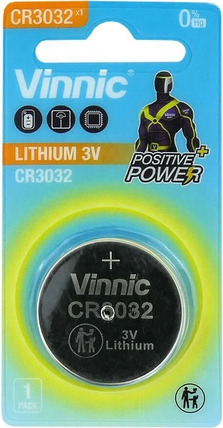 Bateri Lithium Vinnic CR3032,1 copë