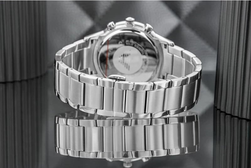 Orë dore për meshkuj Emporio Armani, argjend