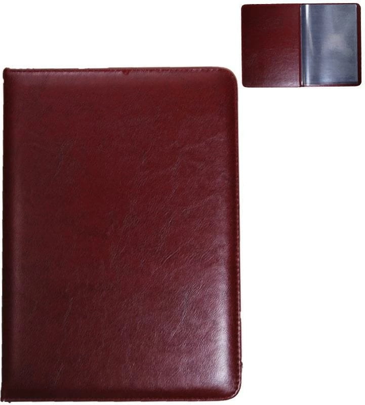 Menu restoranti NEXT PU, H26x18.5cm, Burgundi