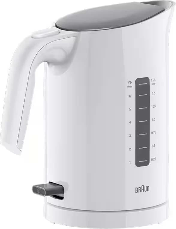 Zierëse uji, Braun, WK3100WH, 1.7 L, 2200 W, e bardhë