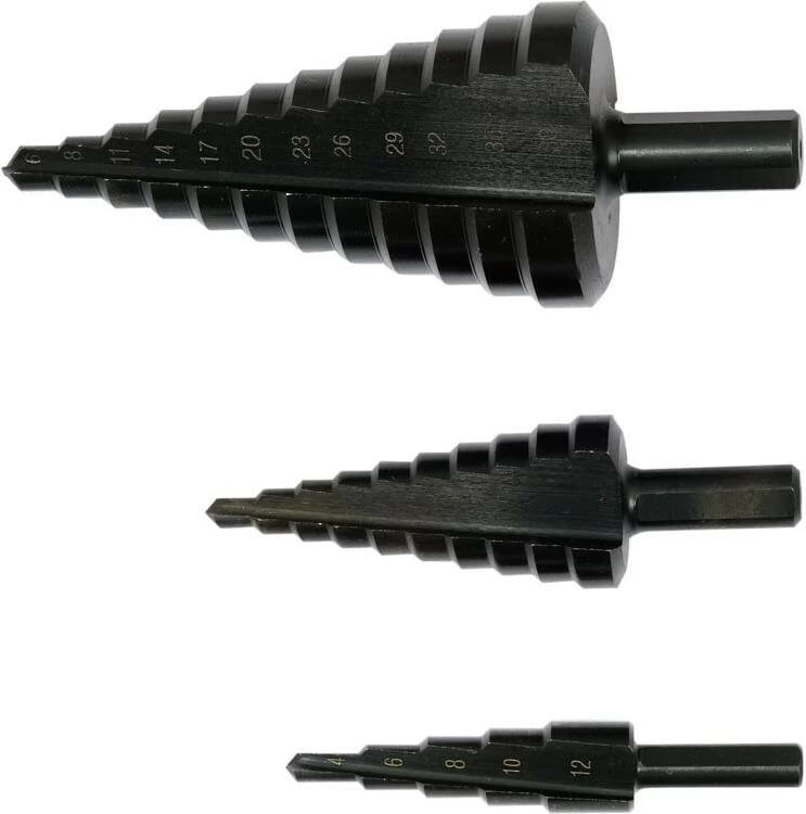 Set stëp freza YATO YT-44732, 3 copë, e zezë