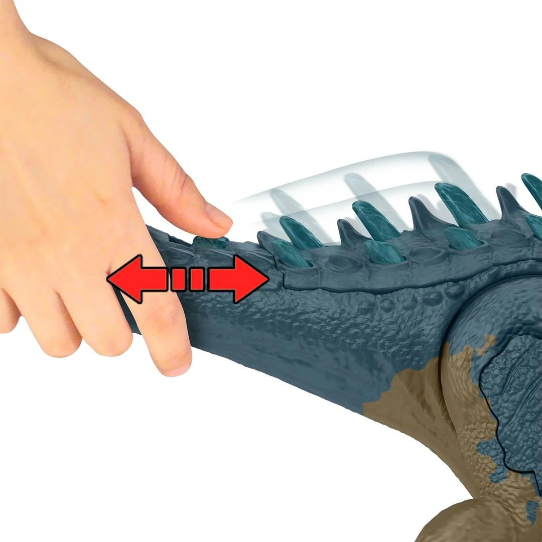 Figurë lodër MATTEL Jurassic World Allosaurus, Gri