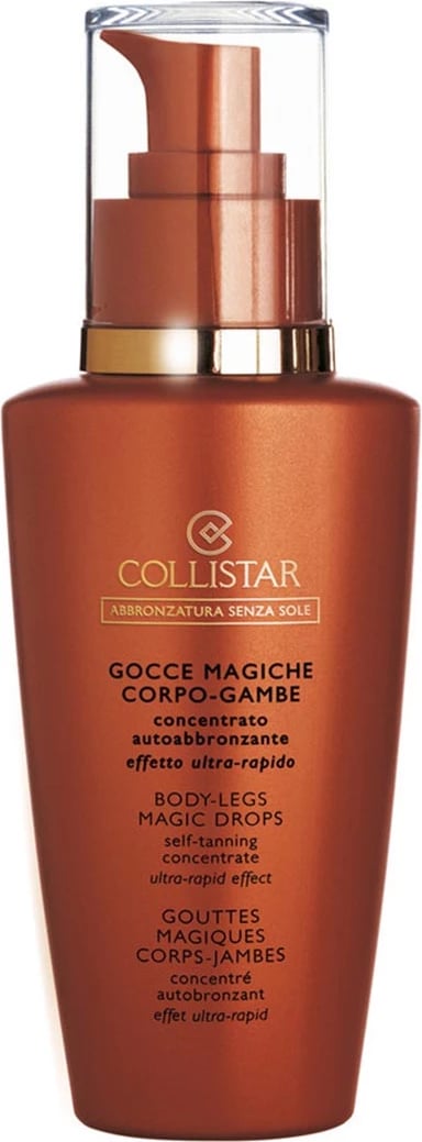 Koncentrat autobronzant për trup e këmbë Collistar Magic Drops unisex 125ml