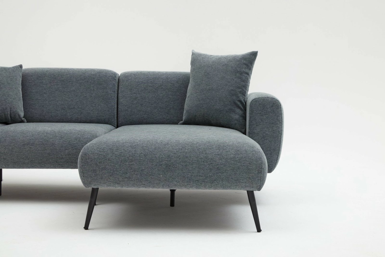 Këndore Atelier del Sofa, anë e djathtë, ngjyrë antracit