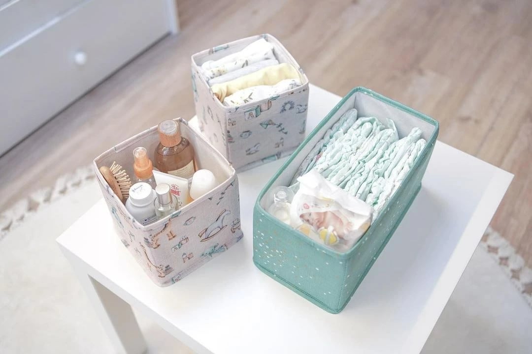 Set shporta prej fëlti (3 copë), Aberto Design, KALS-03969