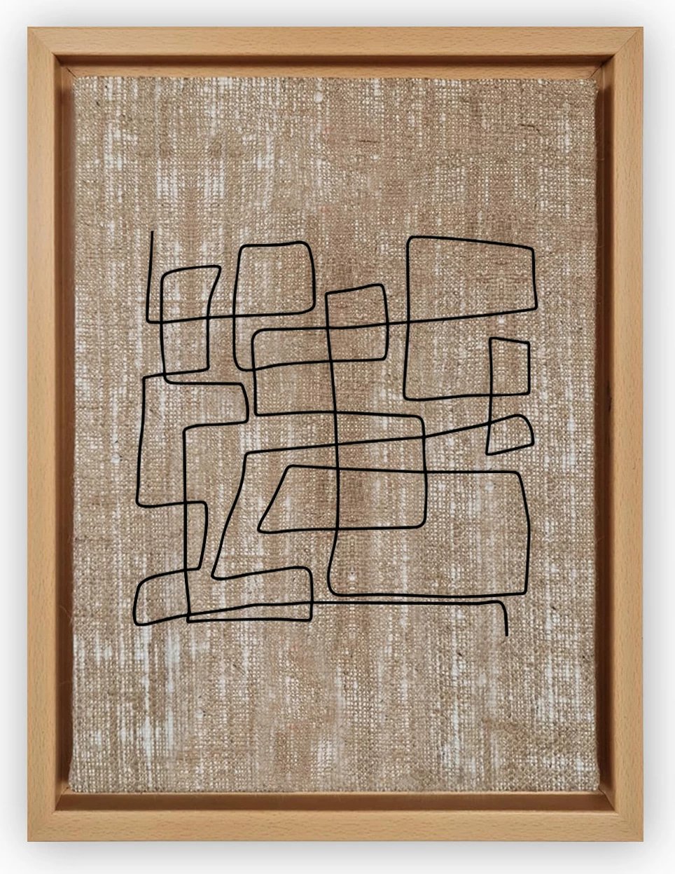 Pikturë dekorative në kanavacë, shumëngjyrëshe, Wallity, LNJ818206842823, 36x46cm