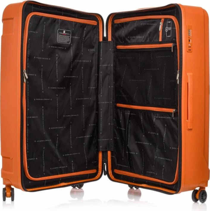 Valixhe e madhe Swissbags, portokalli