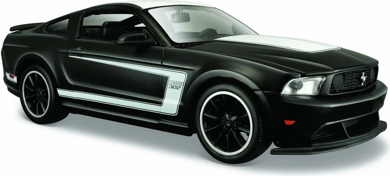 Model veture Maisto Ford Mustang Boss 302, 1:24, e zezë