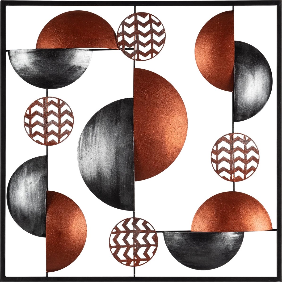 Aksesor dekorativ metalik për mur, Wallity Aurora, CH101-4